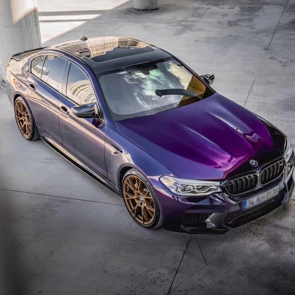 Ravoony Plus Gloss Midnight Purple Car Vinyl Wrap review Tyler Havnen