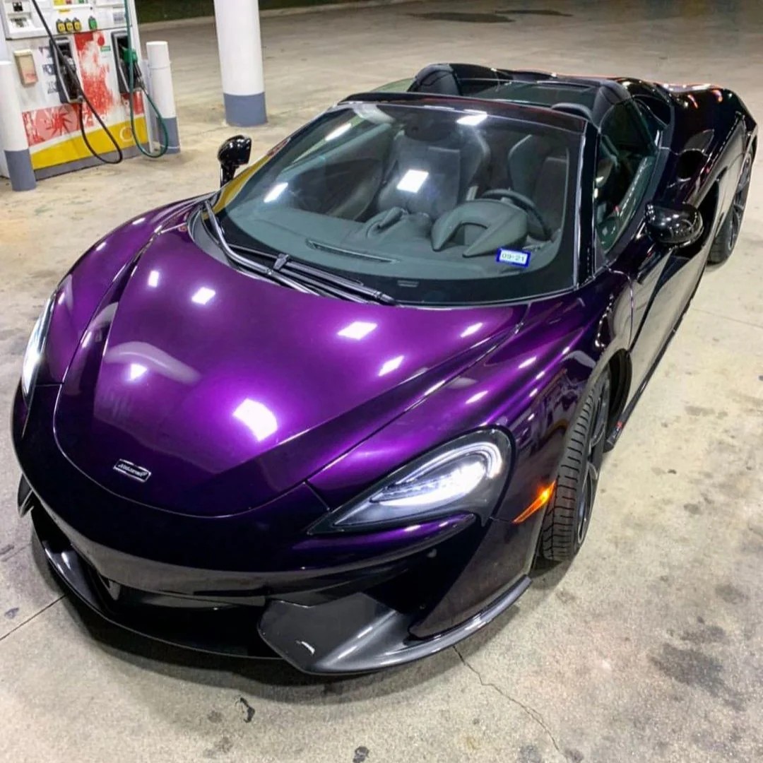 Ravoony Plus Gloss Midnight Purple Car Vinyl Wrap review Terry Harold 00