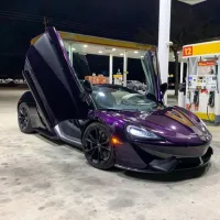 Ravoony Plus Gloss Midnight Purple Car Vinyl Wrap review 1