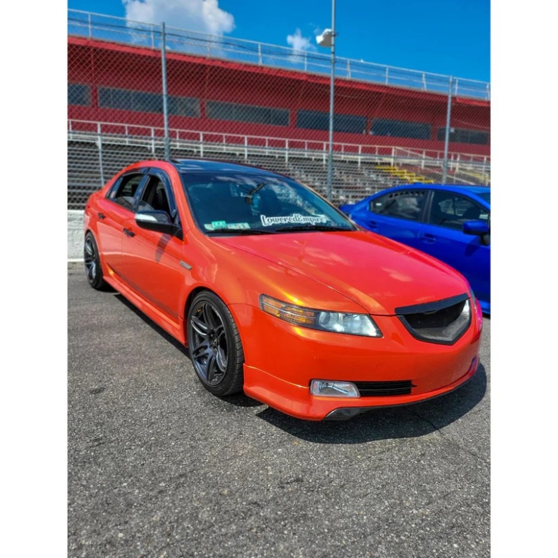Ravoony Basic Glossy Metal Paint Orange Car Wrap review Mikaela Colvin
