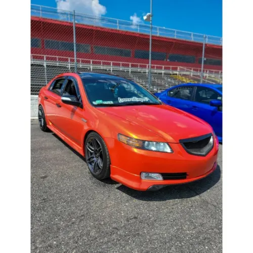 Ravoony Basic Glossy Metal Paint Orange Car Wrap review 