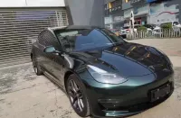 Ravoony Plus Gloss Pearlized Benz Emerald Green Car Vinyl Wrap review 1