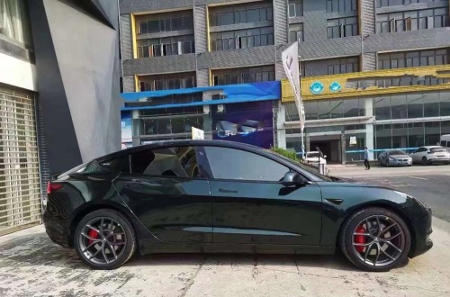 Ravoony Plus Gloss Pearlized Benz Emerald Green Car Vinyl Wrap review