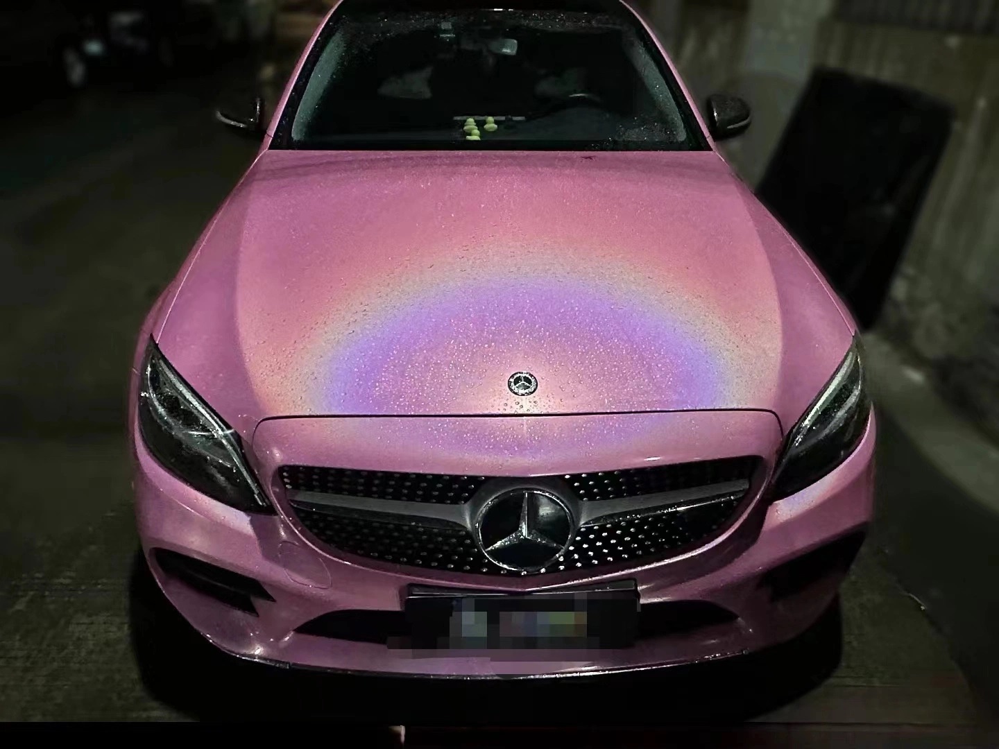 Ravoony Plus Glossy Laser Pink Car Vinyl Wrap review Diamond Detailing
