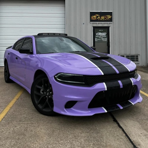 Ravoony Plus Glossy Lavender Purple Car Wrap review 