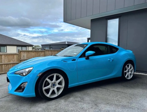 Ravoony Plus PET Glossy Crystal Blue Sky Car Vinyl Wrap review 