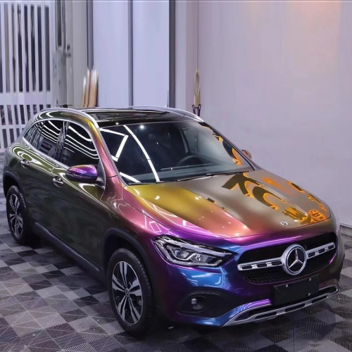 Ravoony Plus Gloss Flowing Phantom Purple Chameleon Wrap review 