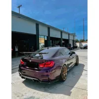 Ravoony Plus Gloss Midnight Purple Car Vinyl Wrap review 1