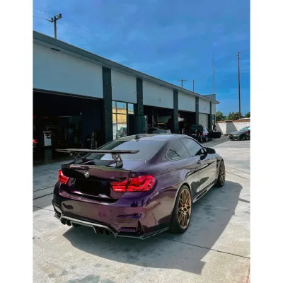 Ravoony Plus Gloss Midnight Purple Car Vinyl Wrap review Willber Orellana 01