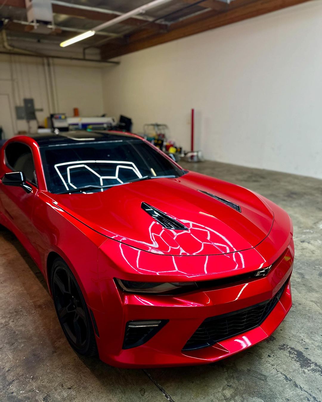 Ravoony Plus Gloss Metallic Vampire Red Vinyl Car Wrap review Willber Orellana 00