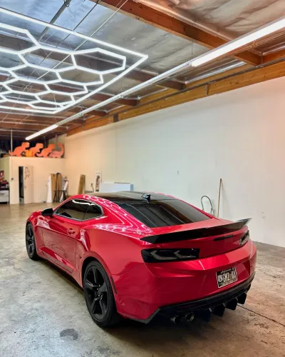 Ravoony Plus Gloss Metallic Vampire Red Vinyl Car Wrap review Willber Orellana 01