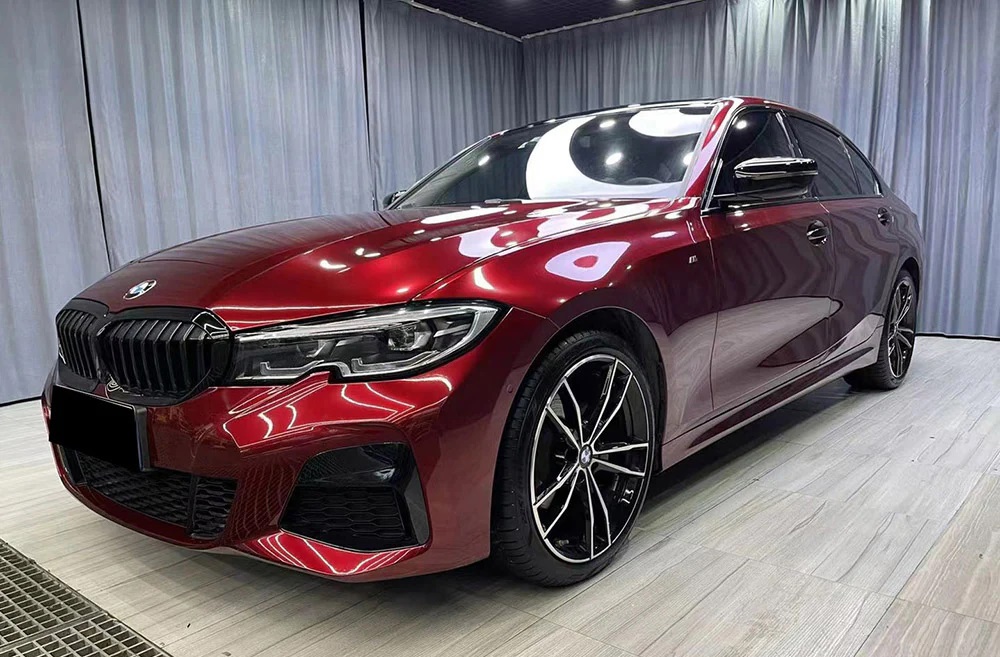 Ravoony Basic Liquid Metallic Dragon Blood Red Vinyl Car Wrap review Karol Bakowski