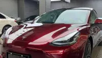 Ravoony Plus Liquid Metallic Dragon Blood Red Vinyl Car Wrap review 2