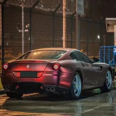 Ravoony Plus Matte Chrome Romanee Red Vinyl Car Wrap review Jaylan Hill