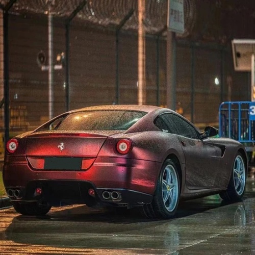 Ravoony Plus PET Matte Chrome Romanee Red Vinyl Car Wrap review