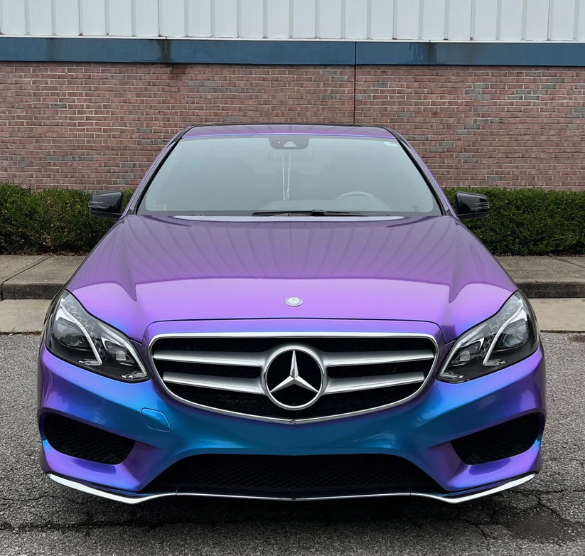 Ravoony Plus Chameleon Purple Red Vinyl Car Wrap review Edward Cheslak 00