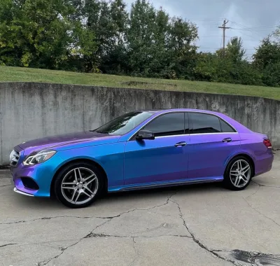 Ravoony Plus Chameleon Purple Red Vinyl Car Wrap review Edward Cheslak  01