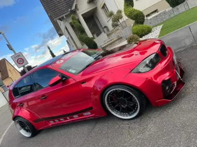 Ravoony Basic Gloss Metallic Vampire Red Car Wrap review Zakk Rench 01