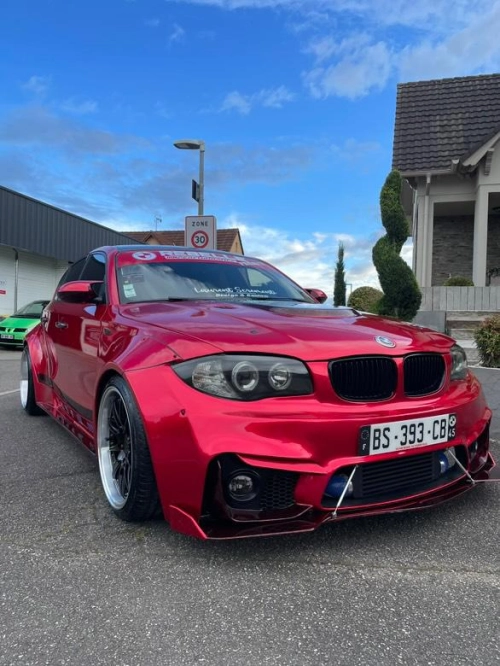Ravoony Basic Gloss Metallic Vampire Red Vinyl Car Wrap review 