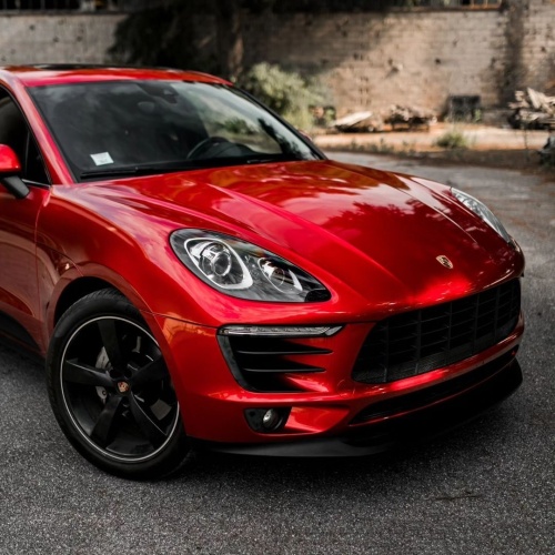 Ravoony Basic Gloss Metallic Vampire Red Vinyl Car Wrap review 