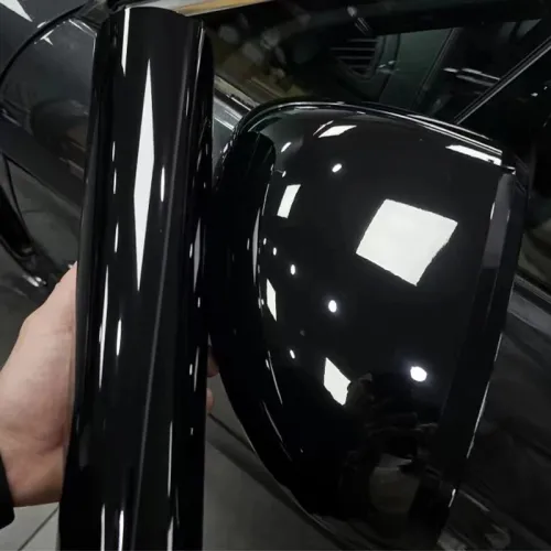 Ravoony Plus Glossy Crystal Black Car Vinyl Wrap review 