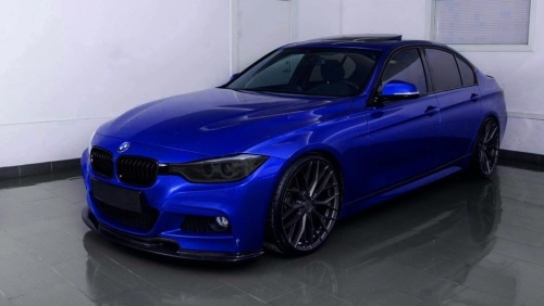 Ravoony Plus PET Tesla Gloss Deep Blue Vinyl Car Wrap review 