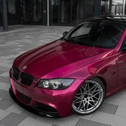 Ravoony Plus Glossy Metallic Rubellite Purple Vinyl Wrap review William Thaxton 01