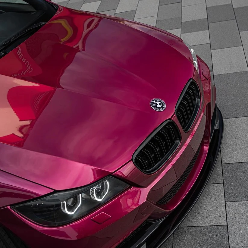 Ravoony Plus PET Glossy Metallic Rubellite Purple Vinyl Wrap review William Thaxton 02