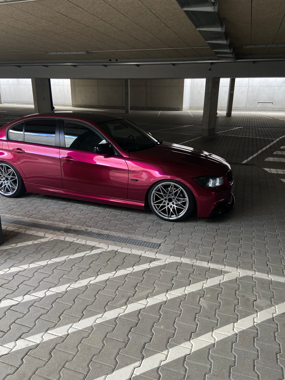 Ravoony Plus PET Glossy Metallic Rubellite Purple Vinyl Wrap review Colby Lahr 01