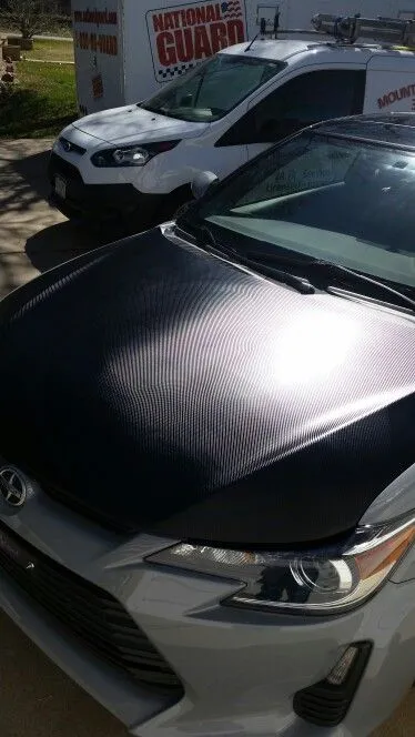 Ravoony Plus 3D Matte Carbon Black Vinyl Wrap review 