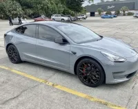 Ravoony Plus BMW Brooklyn Grey Vinyl Wrap Tesla Model Y Wrap review 0