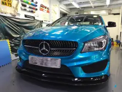 Ravoony Plus Glossy Metallic Atomic Cyan Car Vinyl Wrap review Mike Curran 01
