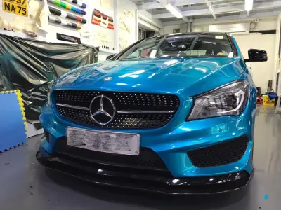 Ravoony Plus Glossy Metallic Atomic Cyan Car Vinyl Wrap review Mike Curran 00