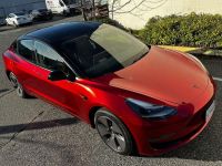 Ravoony Plus Gloss Metallic Vampire Red Vinyl Car Wrap review 0