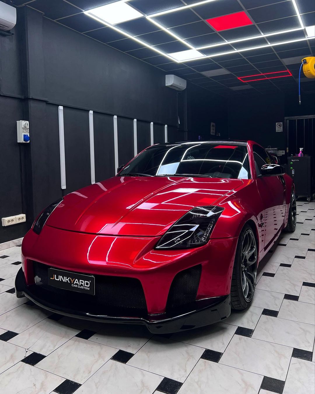 Ravoony Plus Gloss Metallic Vampire Red Vinyl Car Wrap review Torrey Lindsay 01