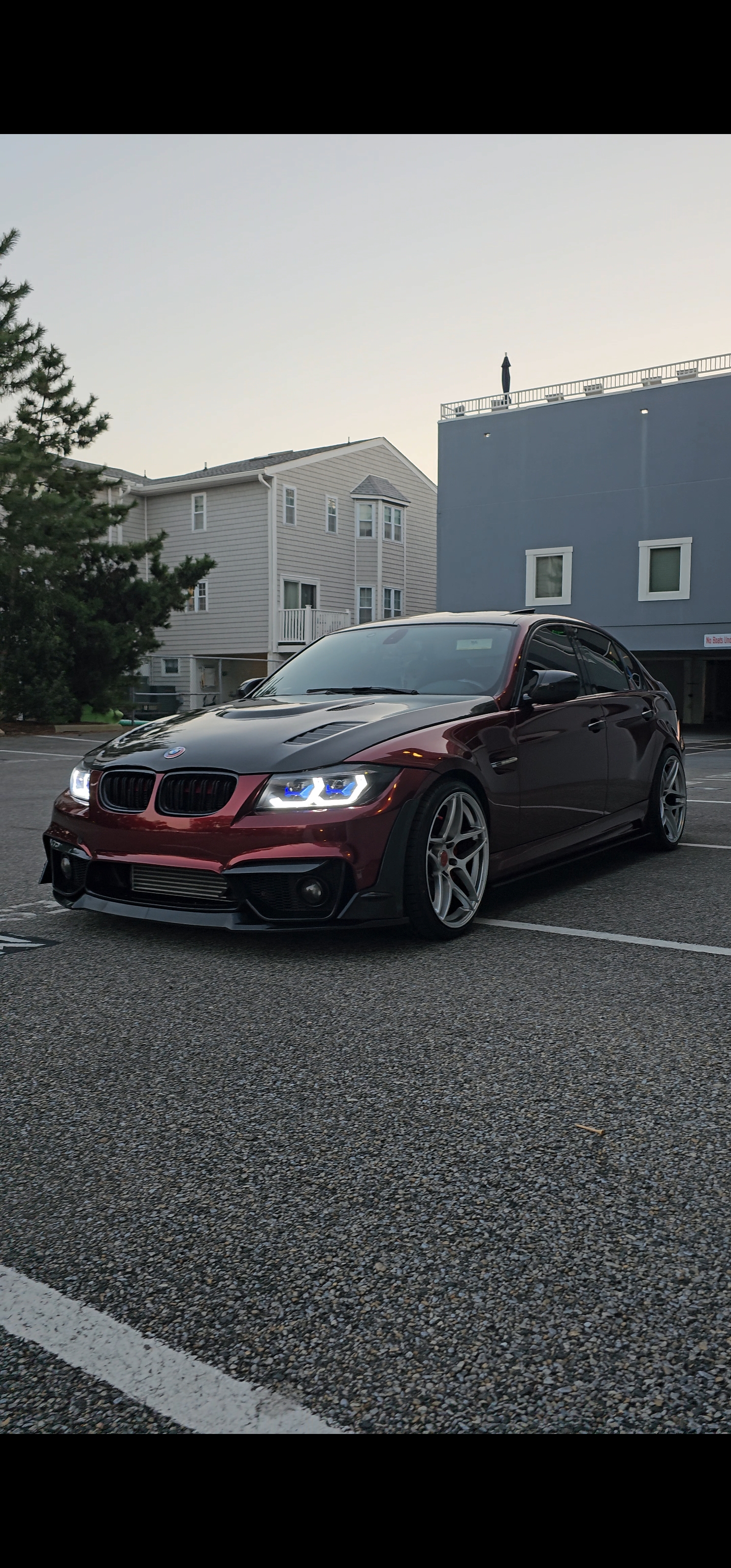 Ravoony Plus Liquid Metallic Dragon Blood Red Vinyl Car Wrap review Reiner.335i 01