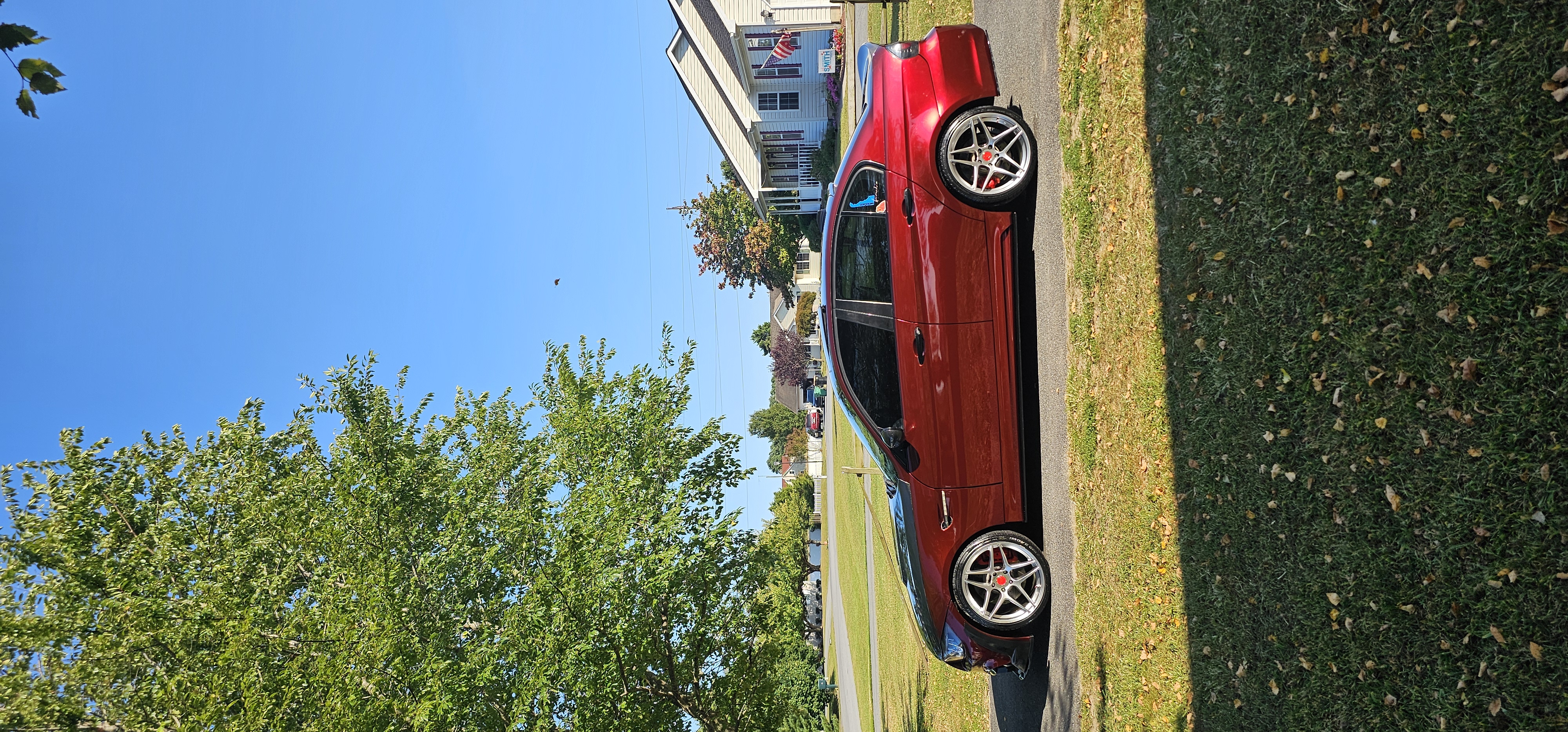 Ravoony Plus Liquid Metallic Dragon Blood Red Vinyl Car Wrap review Reiner.335i 04