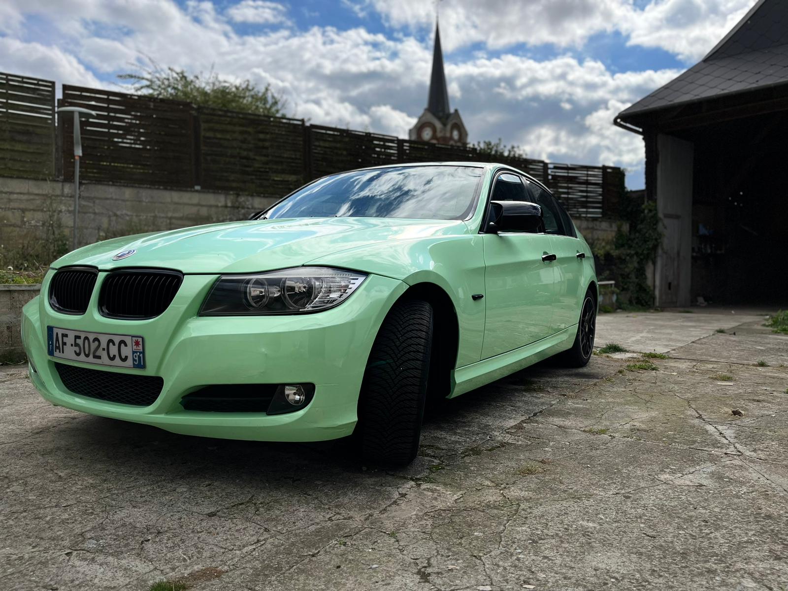 Ravoony Plus Ferrari Gloss Moss Green Vinyl Car Wrap review Pirerre 00