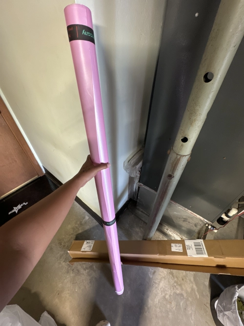 Ravoony Plus PET Gloss Macaron Cherry Pink Vinyl Car Wrap review 