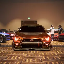 Ravoony Plus PET Gloss Color Shift Rainbow Drift Black Red Vinyl Wrap review Reigh 02