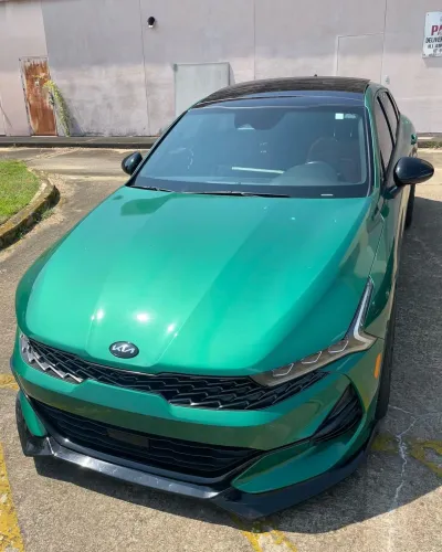 Ravoony Plus Gloss Paint Metallic Isle Of Man Green Car Vinyl Wrap review Ronen chandgaokar 01