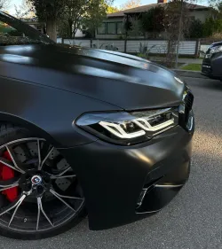 Ravoony Plus PET Satin Black Car Wrap review Emilie Allen 02