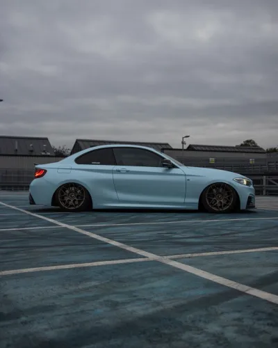 Ravoony Plus Glossy Macaron Jazz Blue Car Vinyl Wrap review Edgar Galvan