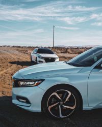 Ravoony Plus Glossy Macaron Jazz Blue Car Vinyl Wrap review 1