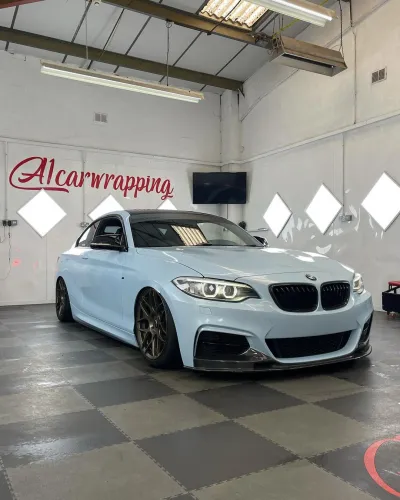 Ravoony Plus Glossy Macaron Jazz Blue Car Vinyl Wrap review Jonathan Thompson