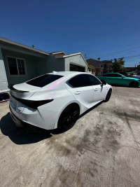 Ravoony Plus PET Glossy White to Purple Vinyl Car Wrap review 0