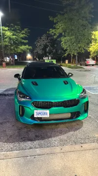 Ravoony Plus Gloss Aston Martin Iridescent Emerald Green Car Wrap review 0