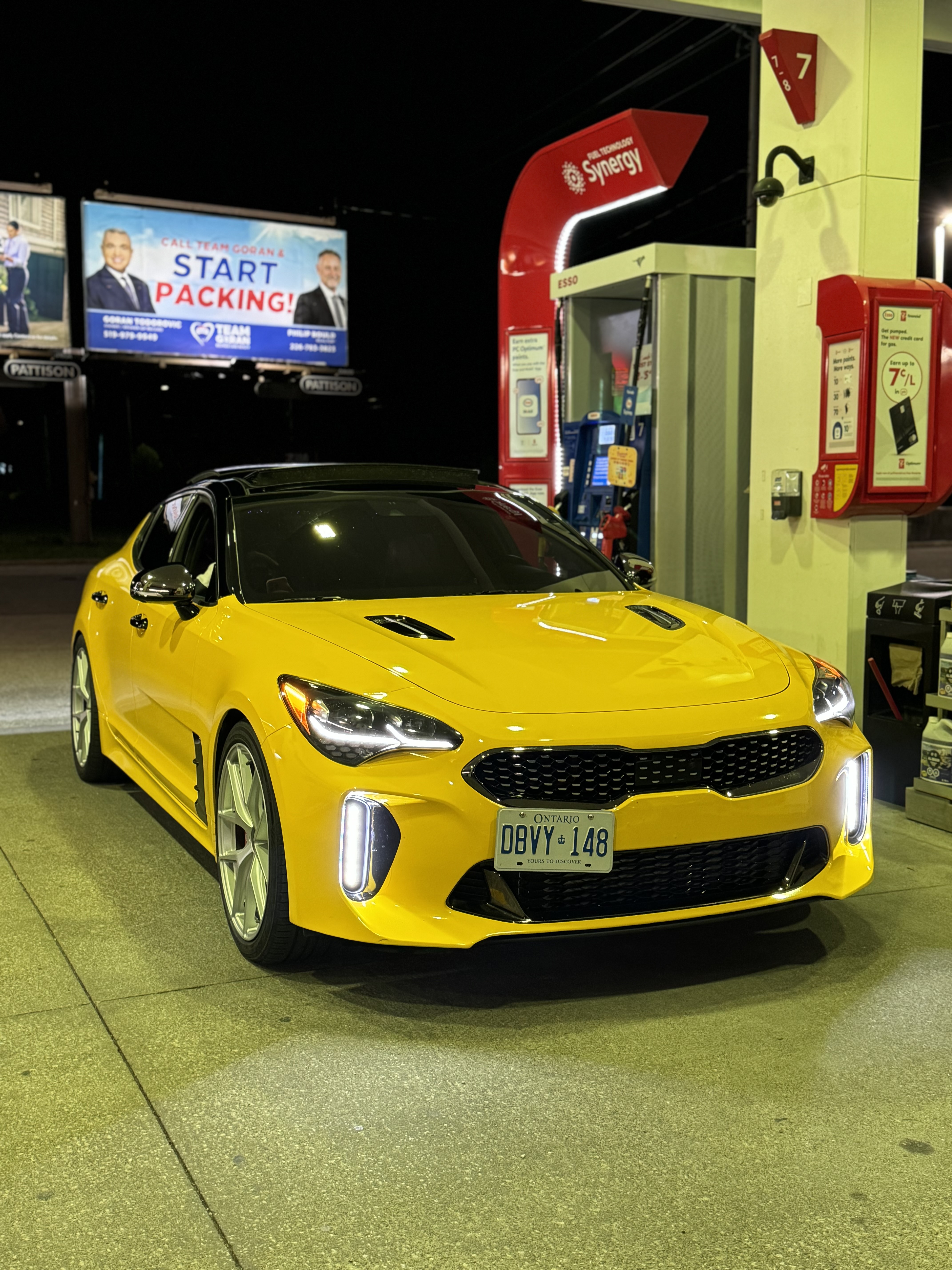 Ravoony Plus Gloss Light Sunflower Yellow Vinyl Wrap review Yoy Yo-yo