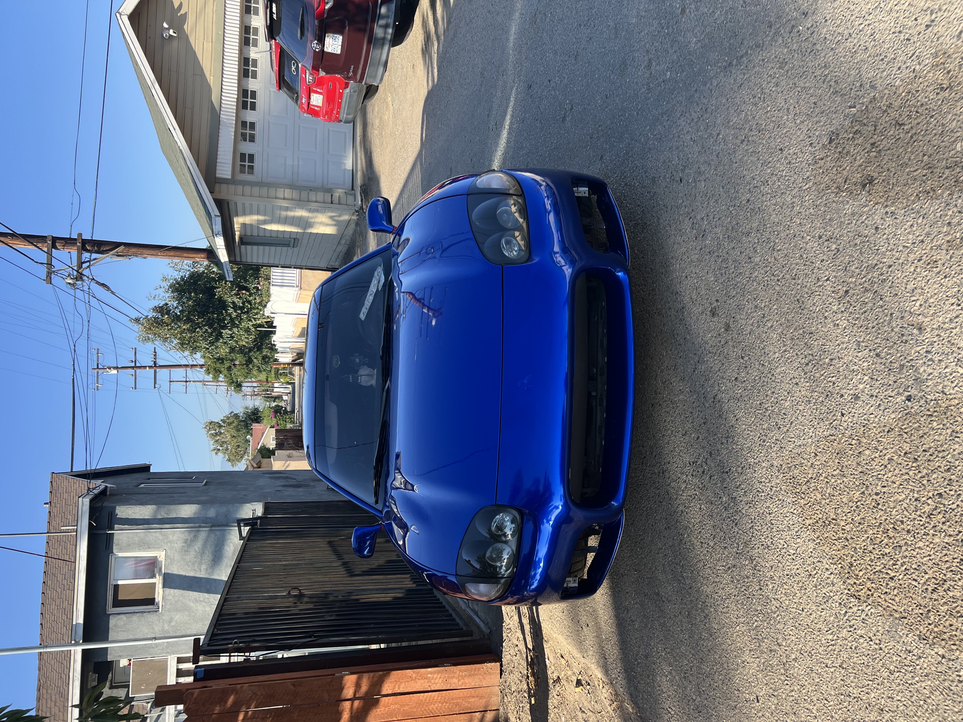 Ravoony Plus Tesla Gloss Deep Blue Vinyl Car Wrap review Alex Lopez 00