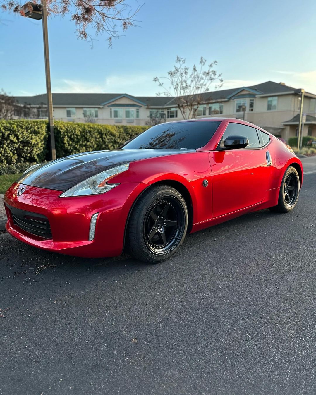 Ravoony Plus Gloss Metallic Vampire Red Vinyl Car Wrap review Hayley Shaw 01